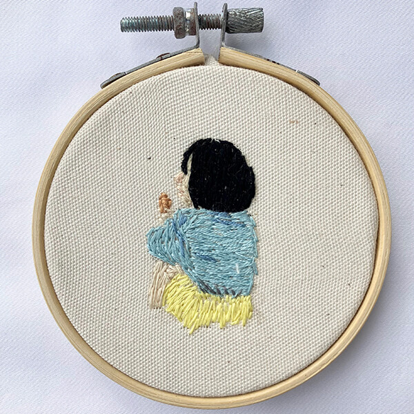 子供の刺繍