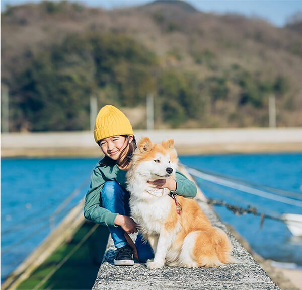 犬とガールのオリジナル画像